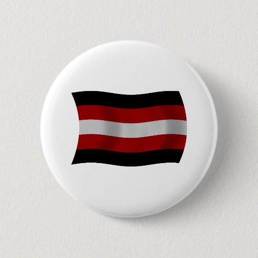 Satanisme Vlag Knop Ronde Button 5,7 Cm (Voorkant)