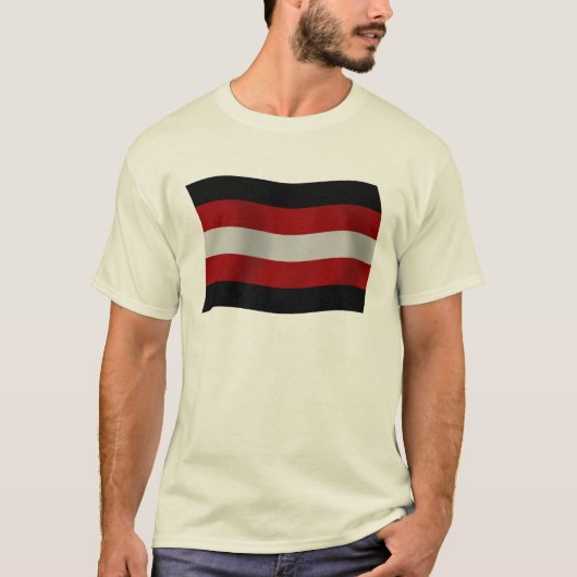 Satanisme Vlag Shirt (Voorkant)