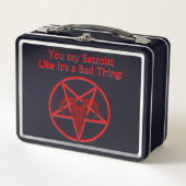 Satanist Bad Ding Donk Humor Goat Pentacle (Voorkant)