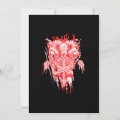 Satankrak alle hailgeit satanthuis feestdagenkaart (Voorkant)