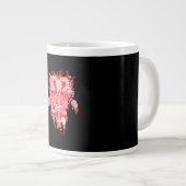 Satankrak alle hailgeit satanthuis grote koffiekop (Voorkant rechts)