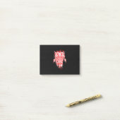 Satankrak alle hailgeit satanthuis post-it® notes (Op bureau)