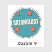 satanologie sticker (Vel)