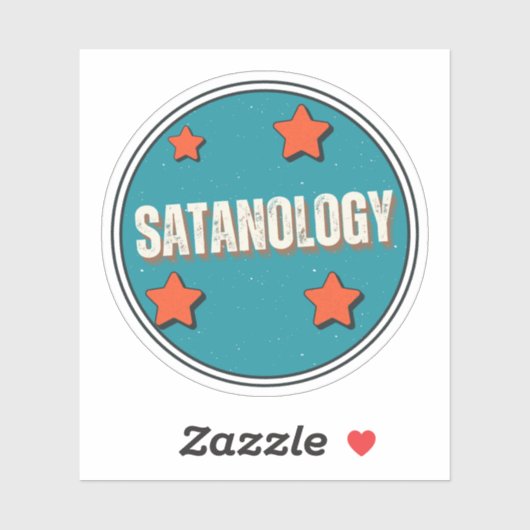satanologie sticker (Vel)