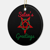 Satan's Greetings Ornament (Links)