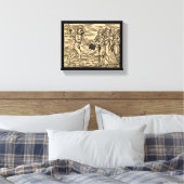 Satan's heksen swap teksten 8x10 canvas afdruk (Insitu (Slaapkamer))