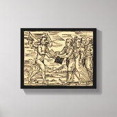 Satan's heksen swap teksten 8x10 canvas afdruk (Voorkant)