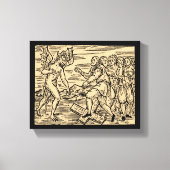 Satans heksen verwerpen christendom 8x10 canvas afdruk (Voorkant)