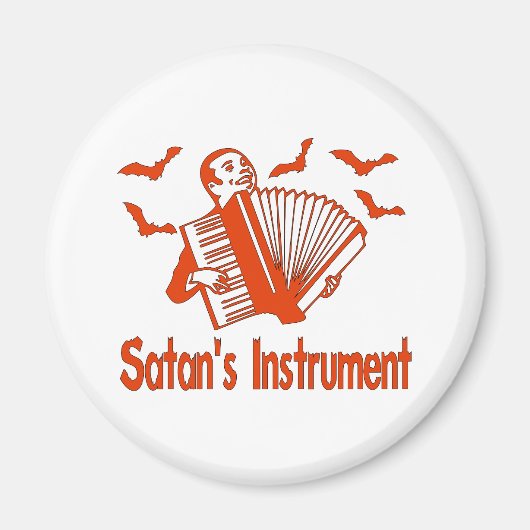 Satan's instrument magneet (Voorkant)