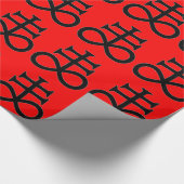 SATAN'S KROSS CADEAUPAPIER (Hoek)