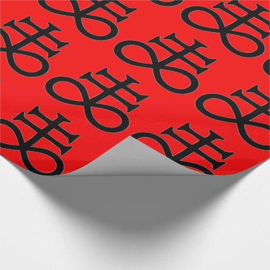 SATAN'S KROSS CADEAUPAPIER (Hoek)