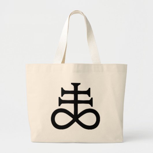 SATAN'S KROSS GROTE TOTE BAG (Voorkant)