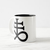 SATAN'S KROSS TWEEKLEURIGE KOFFIEMOK (Voorkant links)