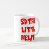 Satans Little Helper Koffiemok (Voorkant rechts)