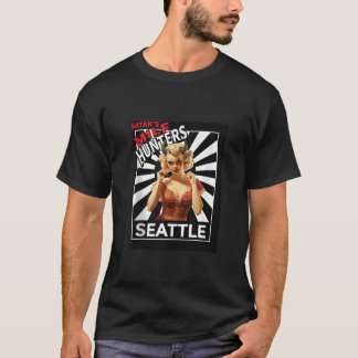 Satan's MILF Jagers van SEATTLE Retro She Devil Ro T-shirt