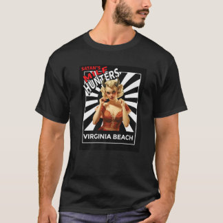 Satans MILF Jagers van VIRGINIA BEACH Retro Duivel T-shirt
