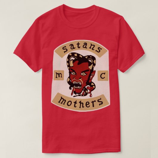 Satans moeders de krijgers film t-shirt (Design voorkant)