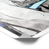 Satay Seller - Aquarel Art Print (Hoek)