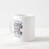 Satchel Paige 'Mind Over Matter' Koffiemok (Voorkant links)