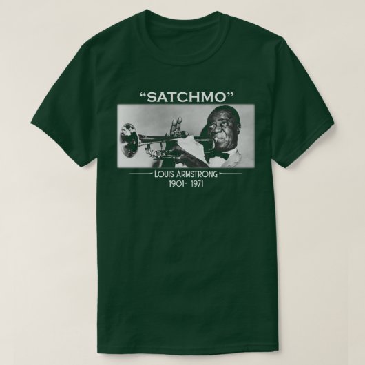 Satchmo Louis Armstrong Tribute T-shirt (Design voorkant)