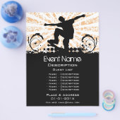 Sateboard Event Promotion Flyer (Enkel)