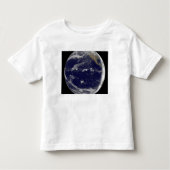 Satelliet-afbeelding van Aarde 2 Kinder Shirts (Voorkant)