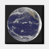 Satelliet-afbeelding van Aarde 2 Magneet (Voorkant)