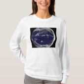 Satelliet-afbeelding van Aarde 2 T-shirt (Voorkant)