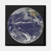 Satelliet-afbeelding van de aarde magneet (Voorkant)