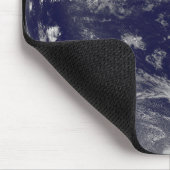 Satelliet-afbeelding van de aarde muismat (Hoek)