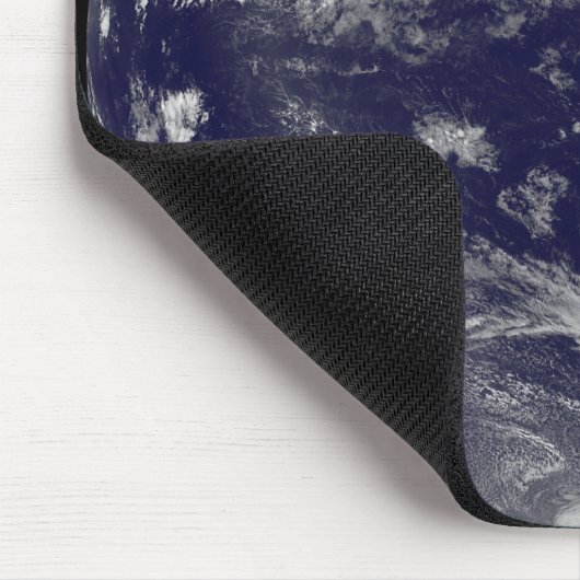 Satelliet-afbeelding van de aarde muismat (Hoek)