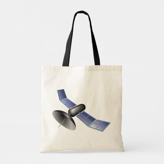 Satelliet Canvas tas (Achterkant)