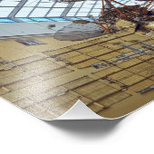 Satelliet, Communicatie Museum, Sint-Petersburg Foto Afdruk (Hoek)