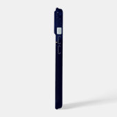 Satelliet de nachtlichten van Australië. iPhone 15 Case (Linkerkant)