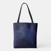 Satelliet de nachtlichten van Australië. Tote Bag (Achterkant)
