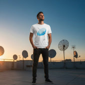 Satelliet Dish Mannen T-Shirt