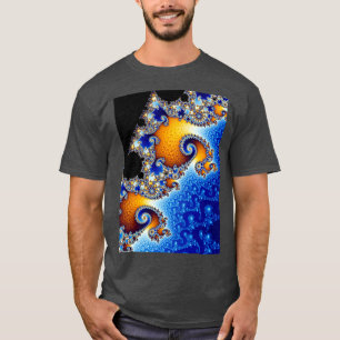 Satelliet dubbele spiraal Mandelbrot Set  T-shirt