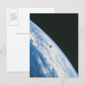 Satelliet in Baan Briefkaart (Voorkant / Achterkant)