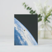 Satelliet in Baan Briefkaart (Staand voorkant)