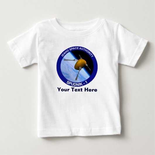 Satelliet Missiepatch Idaho Spudnik (Voorkant)