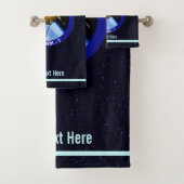 Satelliet Missiepatch Idaho Spudnik Bad Handdoek (Insitu)