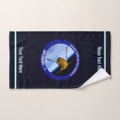 Satelliet Missiepatch Idaho Spudnik Bad Handdoek (Handdoek)