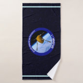 Satelliet Missiepatch Idaho Spudnik Badhanddoek (Badhanddoek)