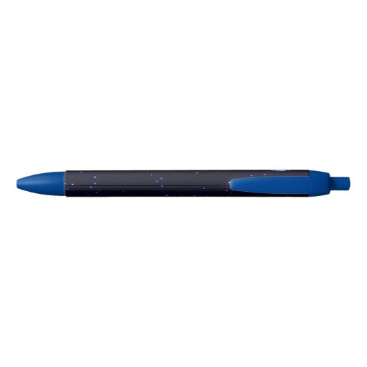 Satelliet Missiepatch Idaho Spudnik Blauwe Inkt Pen (Achterkant)