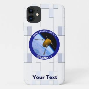 Satelliet Missiepatch Idaho Spudnik Case-Mate iPhone Case