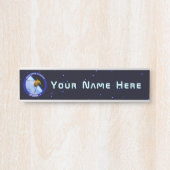 Satelliet Missiepatch Idaho Spudnik Deurbordje (Voorkant)