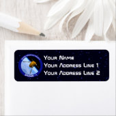 Satelliet Missiepatch Idaho Spudnik Etiket (Insitu)