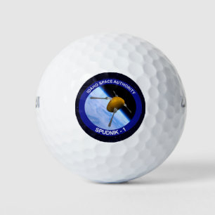 Satelliet Missiepatch Idaho Spudnik Golfballen