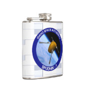 Satelliet Missiepatch Idaho Spudnik Heupfles (Rechts)