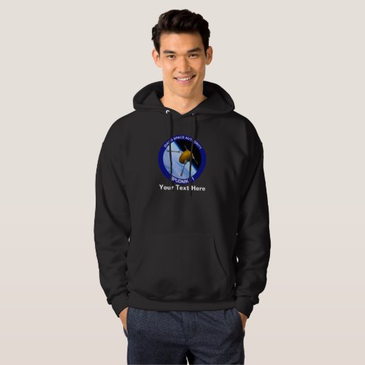 Satelliet Missiepatch Idaho Spudnik Hoodie (Voorkant volledig)
